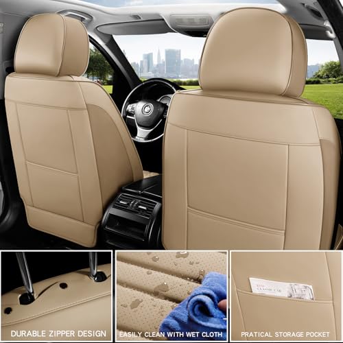 Fundas de asiento de automóvil, impermeables, juego completo
