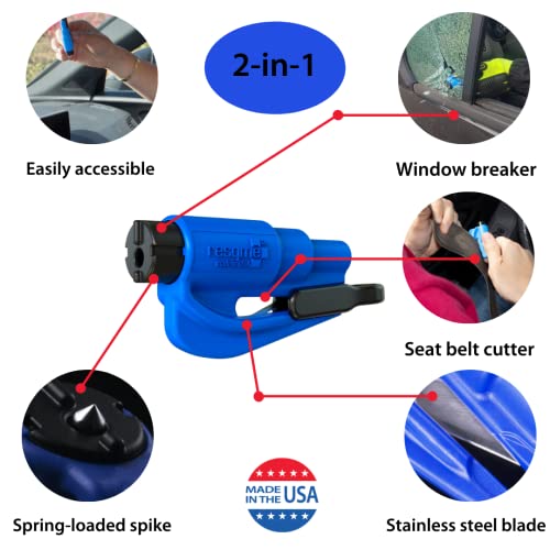 resqme Family Pack de 12, llavero de emergencia original, he