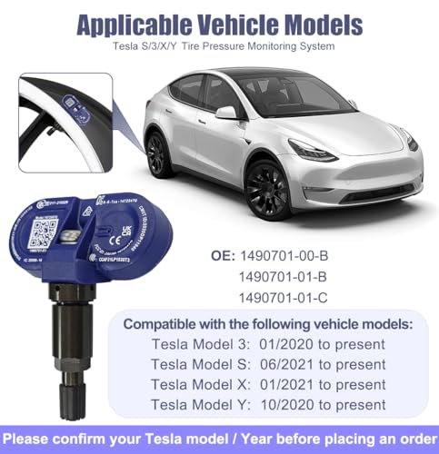 Tesla BLE - Sensor Bluetooth TPMS para monitor de presión de