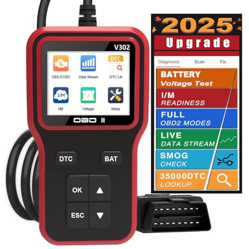 Herramienta de diagnóstico del escáner OBD2, probador de bat