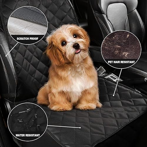 Pet Deluxe Fundas de asiento para perros para automóviles, S