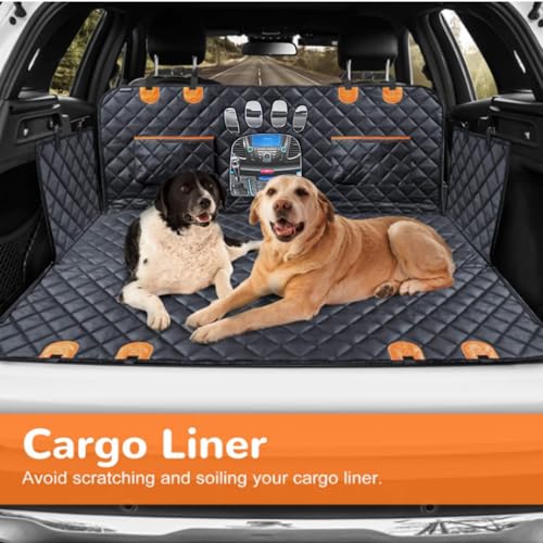 CBBPET Funda de asiento de coche para mascotas 100% impermea