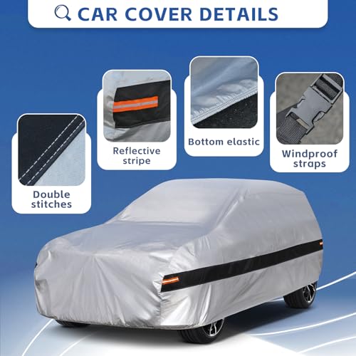 Funda de automóvil de 10 capas para SUV, ajuste personalizad
