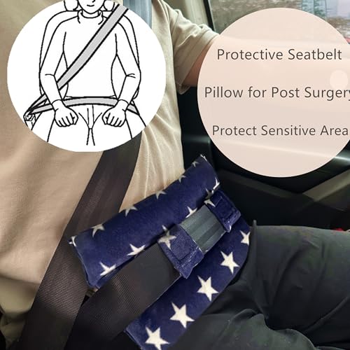 KANICER Almohada de cinturón de seguridad poscirugía cardíac