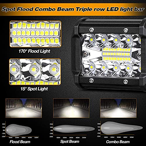 Luces LED para cápsula de 4 pulgadas, cubos de 4 pulgadas, 2