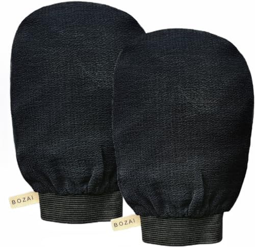 Guantes exfoliantes coreanos, 2 unidades, guantes exfoliante