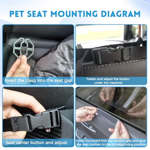 Funda de asiento de camión para perro para asiento delantero