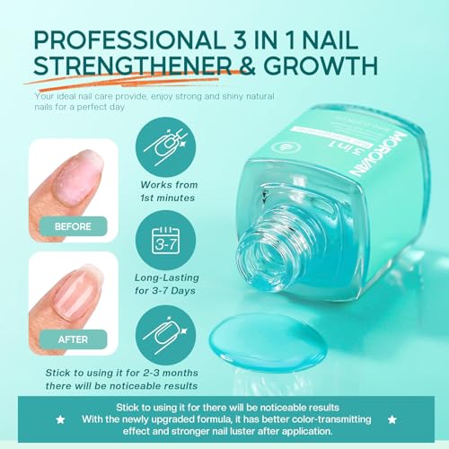 Morovan Kit removedor de esmalte de uñas de gel: removedor d