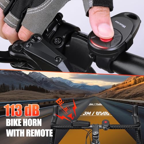 WSDCAM Alarma de bicicleta mejorada con control remoto – Ala