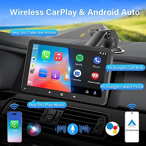 Pantalla de juego de coche portátil inalámbrica CarPlay y An