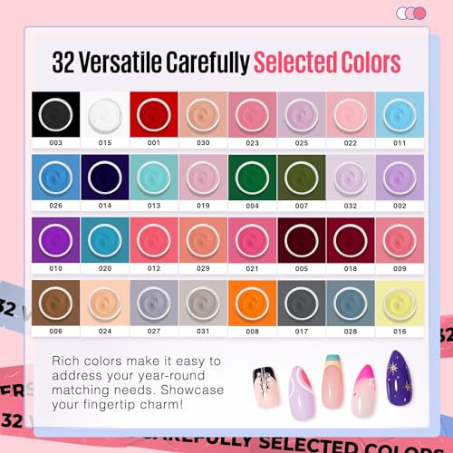 MEFA 6 Color Dip Powder Set - polvo para uñas acrílicas set