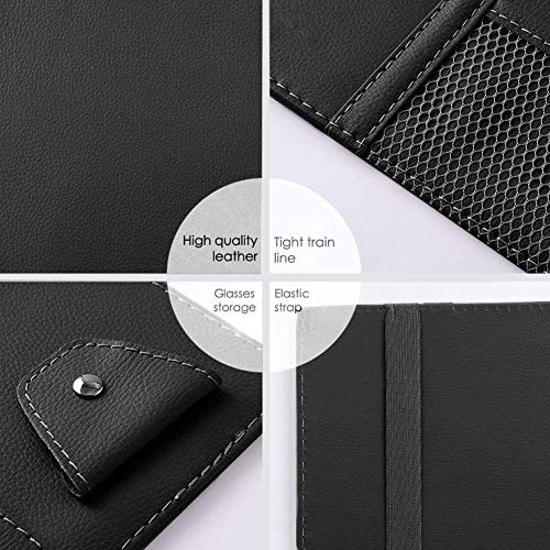 Organizador de visera para automóvil, accesorios de interior