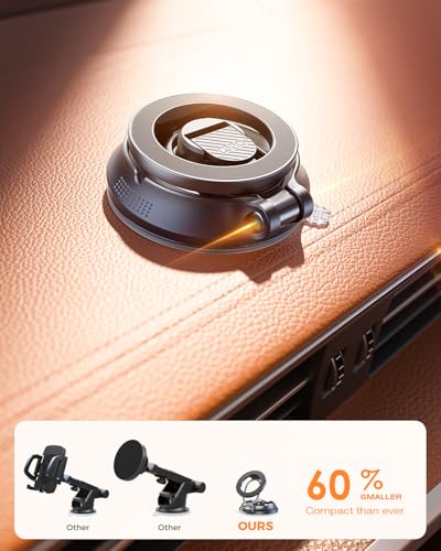 SUPERONE Soporte de teléfono para automóvil Magsafe, soporte