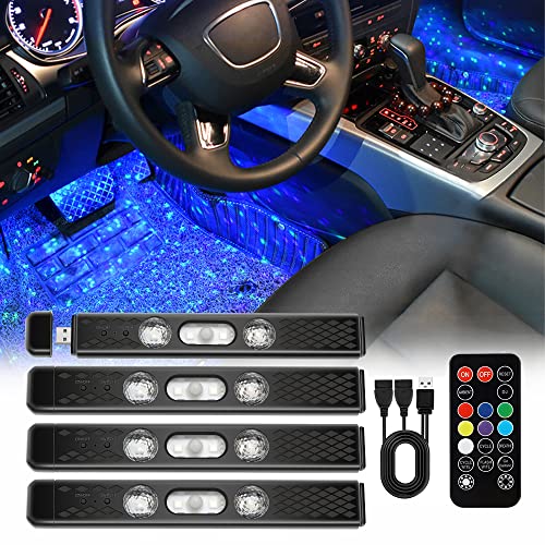 1797 Luces LED inalámbricas para coche, sensor automático, U