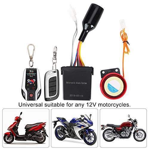 Acouto Sistema de alarma de motocicleta antirrobo, sistema d