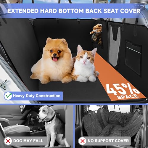 Funda de asiento de automóvil para perro de piel sintética p