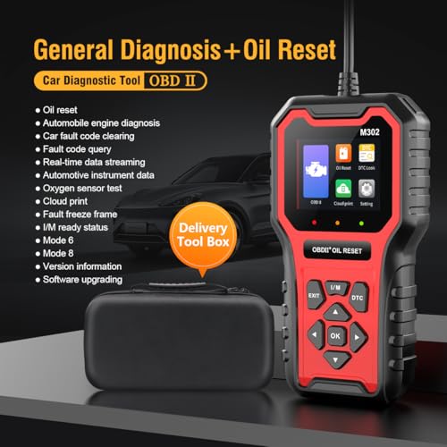 OBD2 M302 Herramienta de escaneo de diagnóstico de automóvil