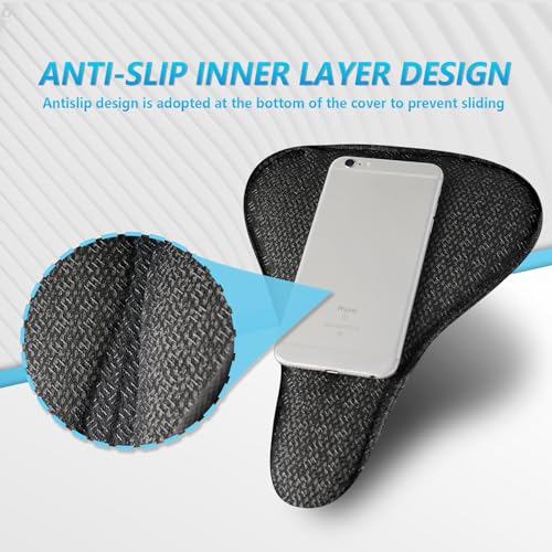 YLG Cojín de asiento de bicicleta para niños, funda de asien