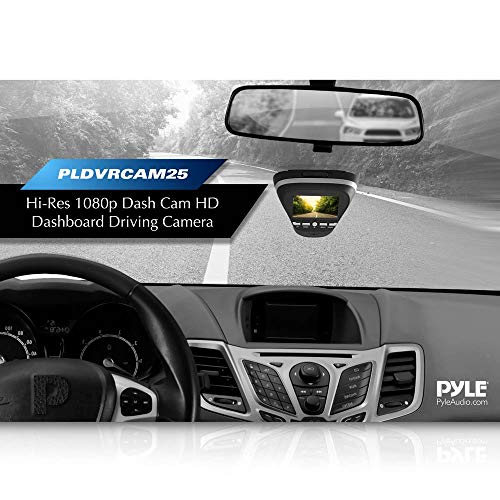 Pyle PLDVRCAM25 -1080p Dash Cam HD Cámara de conducción para