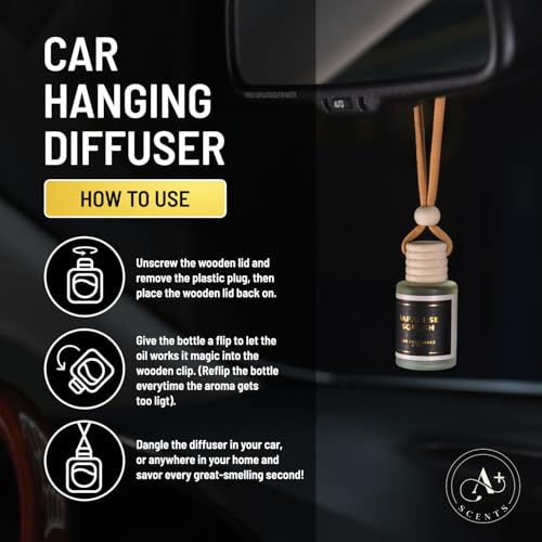 Difusor colgante para coche, inspirado en el aroma Air Spenc