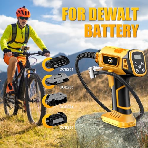 Compresor de aire inalámbrico para batería Dewalt de 20 V má