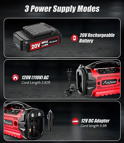 Avid Power Compresor de aire portátil para inflado de neumát