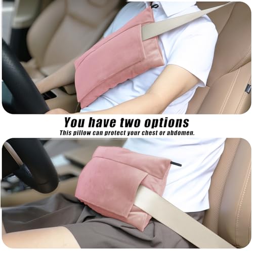 Twin Six Almohada de cinturón de seguridad súper suave, almo