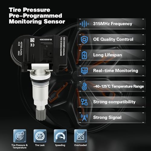 Sensor TPMS, reemplazo del sensor del sistema de monitor de