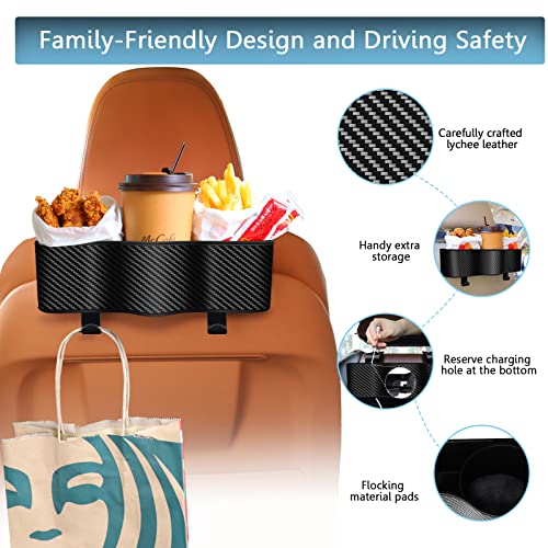 Organizador de asiento trasero para reposacabezas de automóv