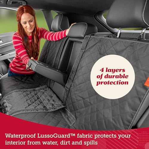 Lusso Gear - Funda para asiento trasero de automóvil para pe