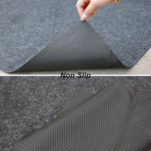 Garage Floor Mat for Cars, 7.3x8.4ft Oil Spill Absorbent Mat