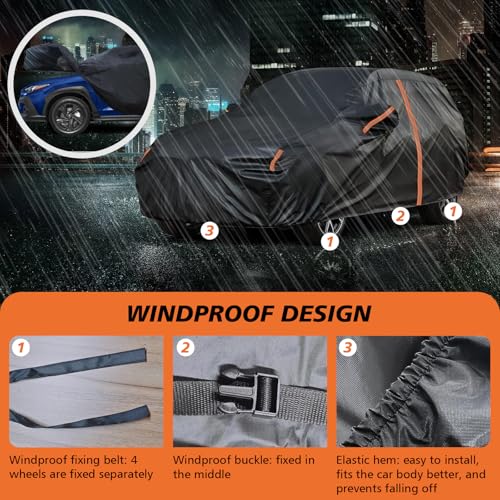 Funda impermeable para SUV para todo tipo de clima, cubierta