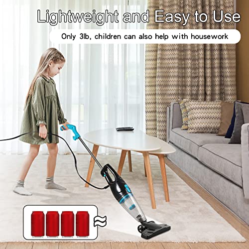 Intercleaner Aspiradora con cable, potente succión de 15 KPa