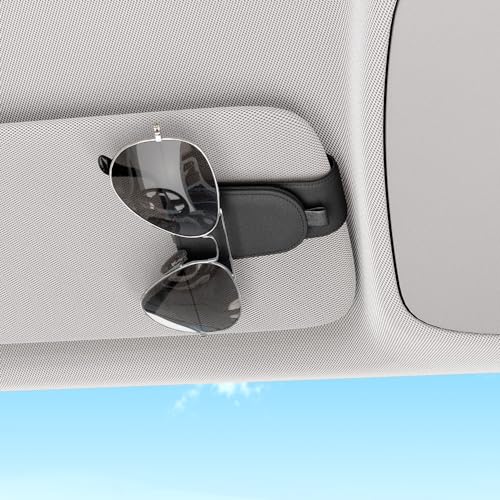 Sotfamily Soporte para lentes de sol para visera de automóvi