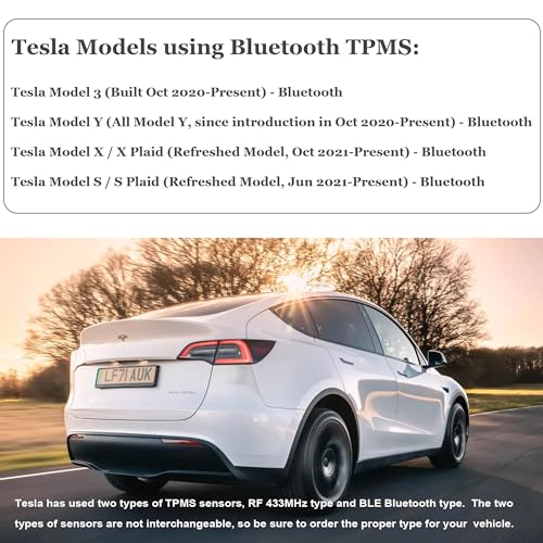 Sensor TPMS Bluetooth Tesla, 1 nuevo sensor de monitor de pr