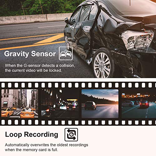 Rexing V1 Basic Dash Cam 1080P FHD DVR Grabador de conducció