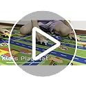Alfombra de juego para automóvil, alfombra de carretera para