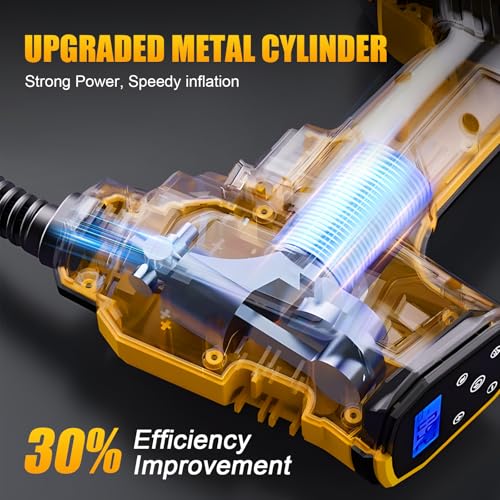 Compresor de aire inalámbrico para batería Dewalt de 20 V má