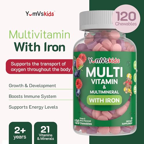 YumVs Complete Kids Multivitamínico con hierro – Multivitamí