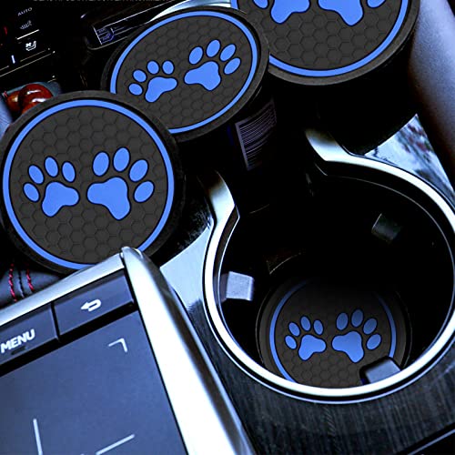 cueclue 2 posavasos para automóvil, 2.75 pulgadas, de silico