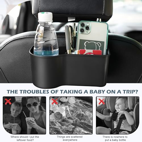 Soporte de comida para asiento trasero de automóvil, soporte