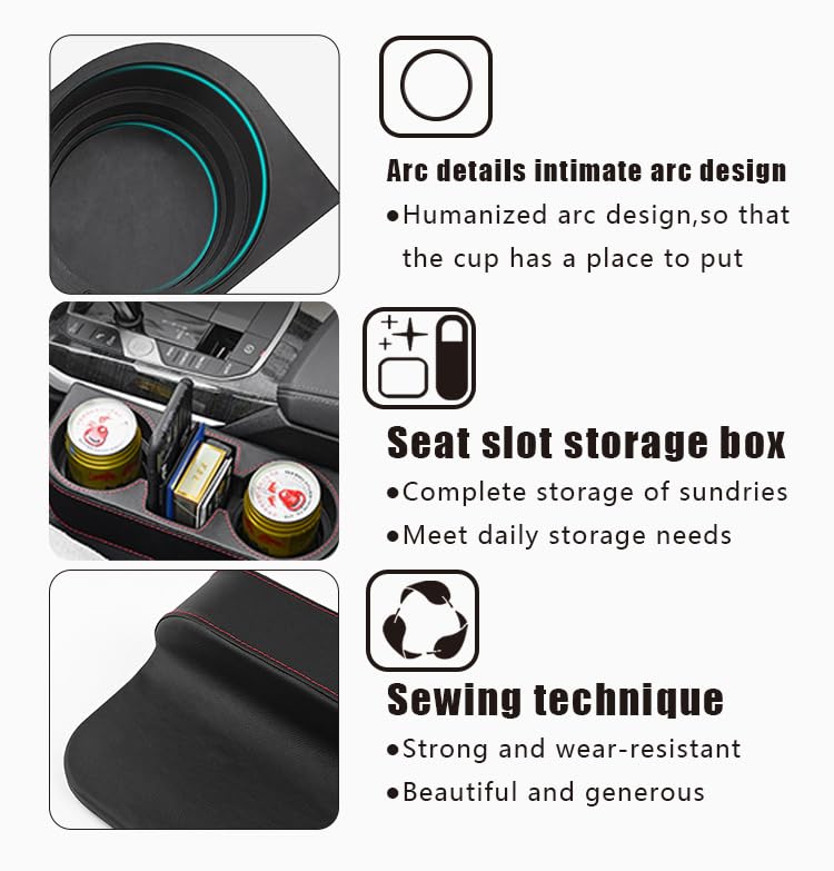 gunhunt 1 caja de almacenamiento para asiento de automóvil,