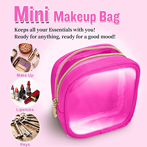 izuzta Mini bolso de maquillaje de nylon pequeño bolso lindo