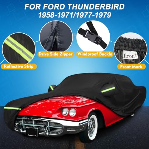 QUNSUNUS - Funda impermeable para automóvil para Ford Thunde