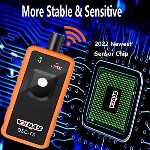 VXDAS Sensor de presión de los neumáticos, herramienta de ac