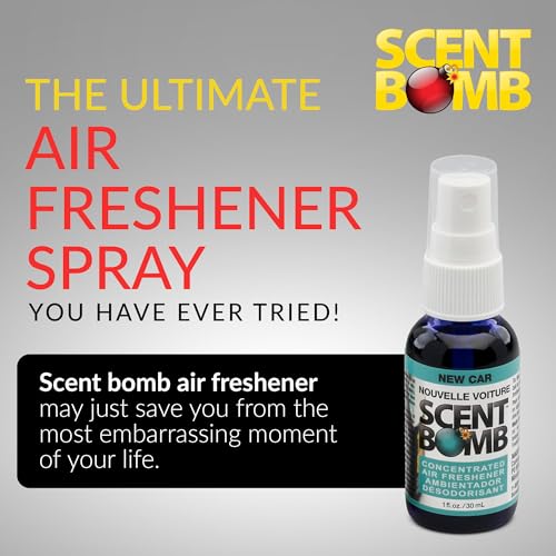 Ambientador de bomba de olor – 1 oz Spray 4 unidades paquete