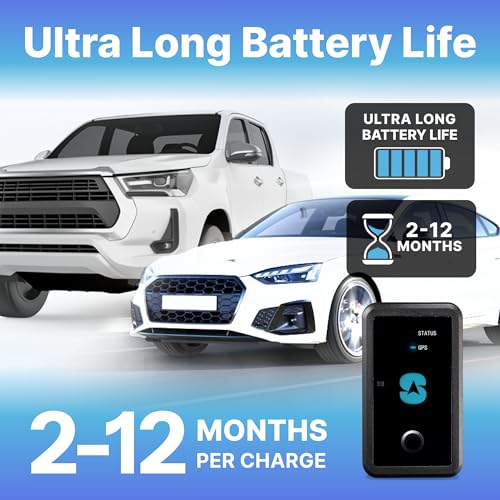 Spytec GPS MAX - Batería de 12 meses para seguimiento a larg