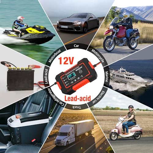 NEXPEAK NC101 Cargador de batería de automóvil, cargador int