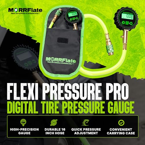 MF Flexi Pressure Pro - Medidor digital de presión de neumát