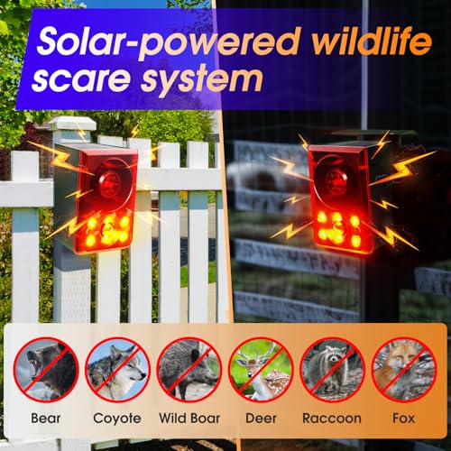 Alarma solar con sensor de movimiento para exteriores, ladri